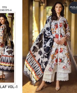 MEHBOOB TEX 1373 A ELAF VOL 1 COTTON SUITS