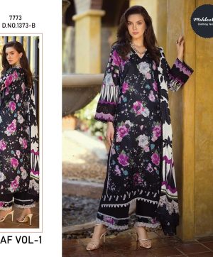 MEHBOOB TEX 1373 B ELAF VOL 1 COTTON SUITS