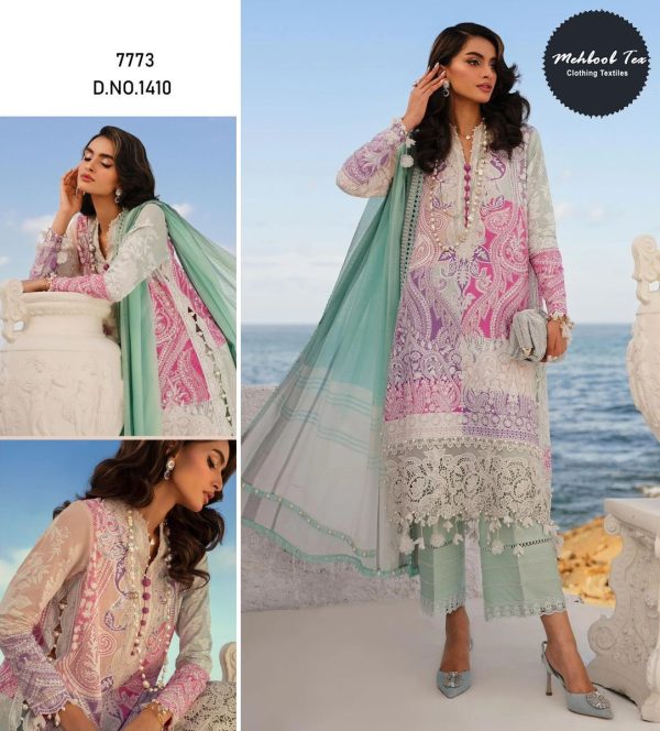 MEHBOOB TEX 1410 PAKISTANI SUITS WHOLESALE