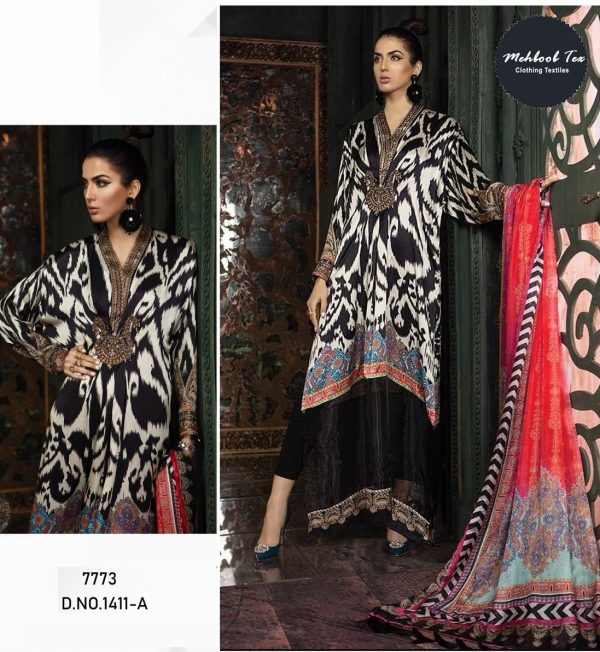 MEHBOOB TEX 1411 COTTON PAKISTANI SUITS