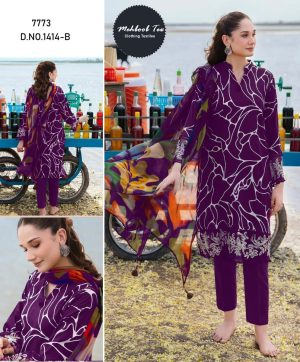 MEHBOOB TEX 1414 B PAKISTANI SUITS IN INDIA