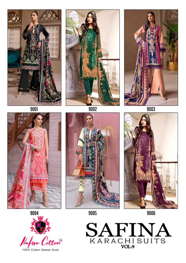 NAFISA COTTON SAFINA VOL 9 WHOLESALE