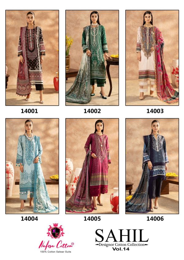 NAFISA COTTON SAHIL VOL 14 WHOLESALE