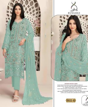 RUNGREZ 5022 B PAKISTANI SUITS IN INDIA