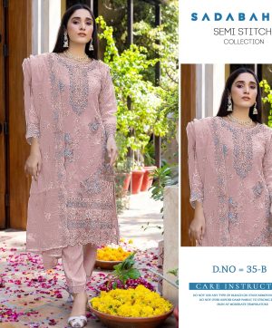 SADABAHAR 35 B PAKISTANI SUITS WHOLESALE