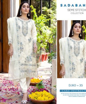 SADABAHAR 35 PAKISTANI SUITS WHOLESALE