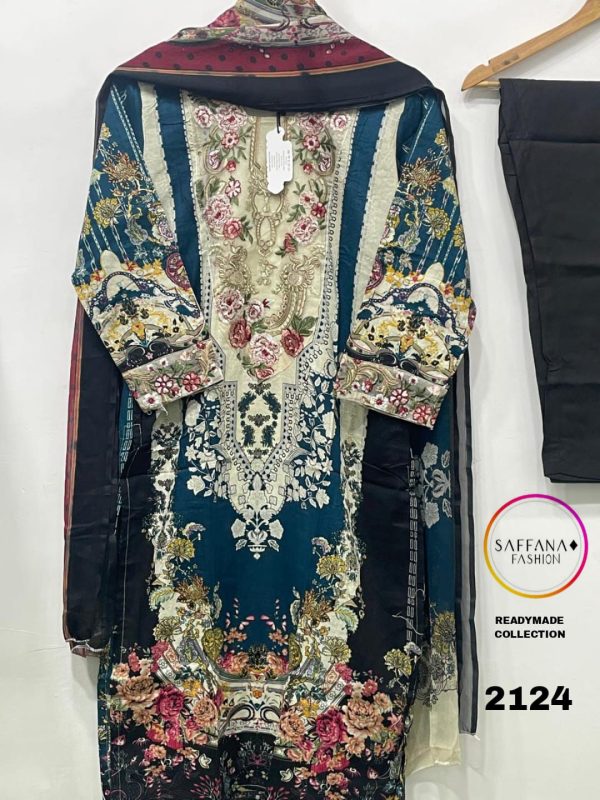 SAFFANA FASHION 2124 B READYMADE SUITS