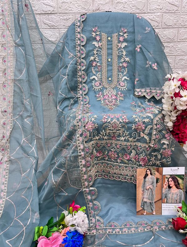 SERINE S 275 E F G H PAKISTANI SUITS IN INDIA