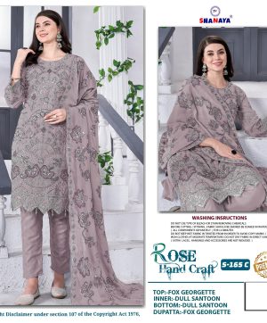 SHANAYA FASHION S 165 C ROSE SALWAR SUITS