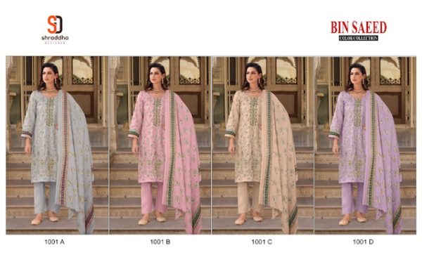 SHRADDHA DESIGNER BIN SAEED COLOR WHOLESALE