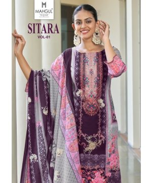 SHRADDHA NX MAHGUL SITARA VOL 1 WHOLESALE