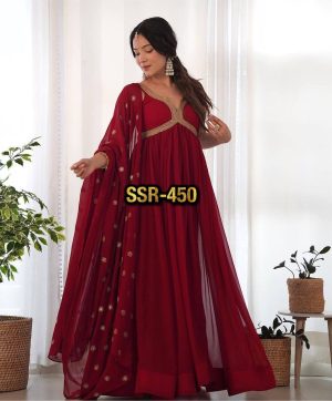 SHRE HARI SSR 450 DESIGNER GOWN WHOLESALE