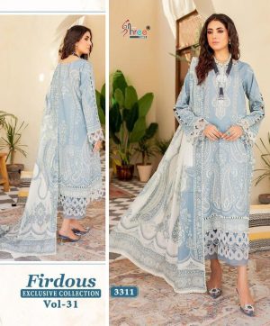 SHREE FABS 3311 FIRDOUS VOL 31 SALWAR SUITS