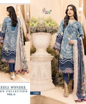 SHREE FABS 3385 NEEDLE WONDER VOL 4 SUITS