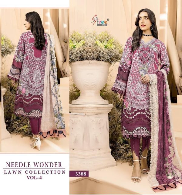 SHREE FABS 3388 NEEDLE WONDER VOL 4 SUITS