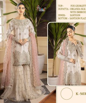 SHREE FABS K 5034 PAKISTANI SUITS IN INDIA