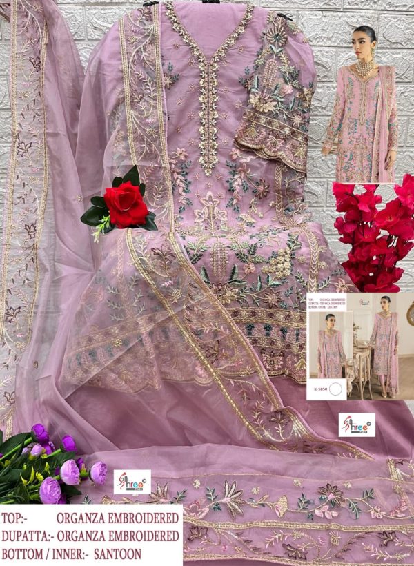 SHREE FABS K 5050 PAKISTANI SUITS IN INDIA