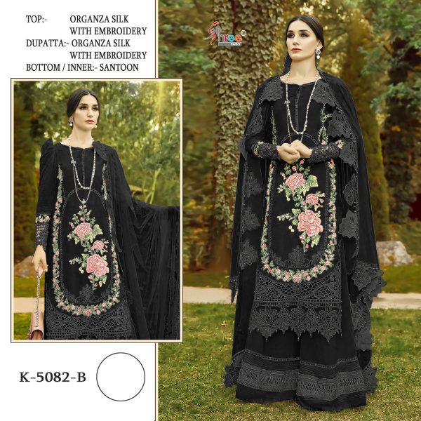 SHREE FABS K 5082 B PAKISTANI SUITS IN INDIA