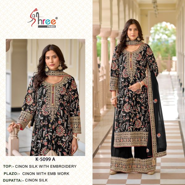 SHREE FABS K 5099 A READYMADE SUITS WHOLESALE