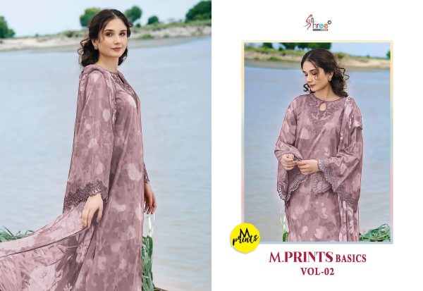 SHREE FABS M PRINTS BASICS VOL 2 WHOLESALE