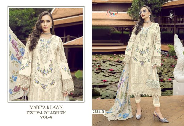 SHREE FABS MARIYA B LAWN VOL 8 FESTIVAL COLLECTION