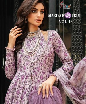 SHREE FABS MARIYA B M PRINT VOL 18 WHOLESALE