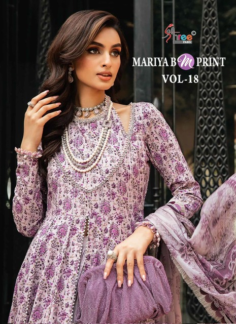 SHREE FABS MARIYA B M PRINT VOL 18 WHOLESALE