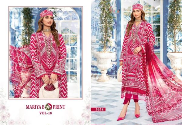 SHREE FABS MARIYA B M PRINT VOL 18 WHOLESALE