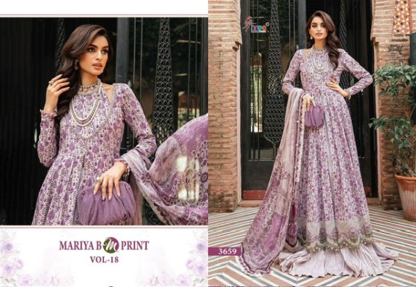 SHREE FABS MARIYA B M PRINT VOL 18 WHOLESALE