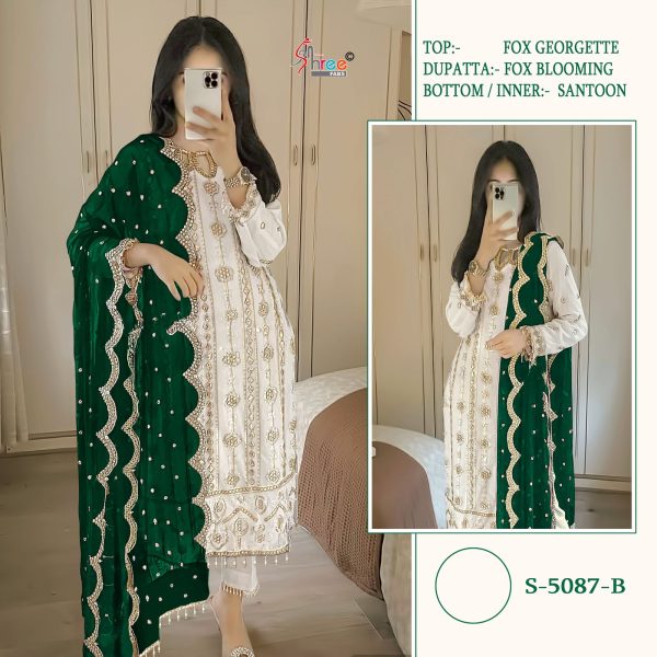 SHREE FABS S 5087 PAKISTANI SUITS IN INDIA