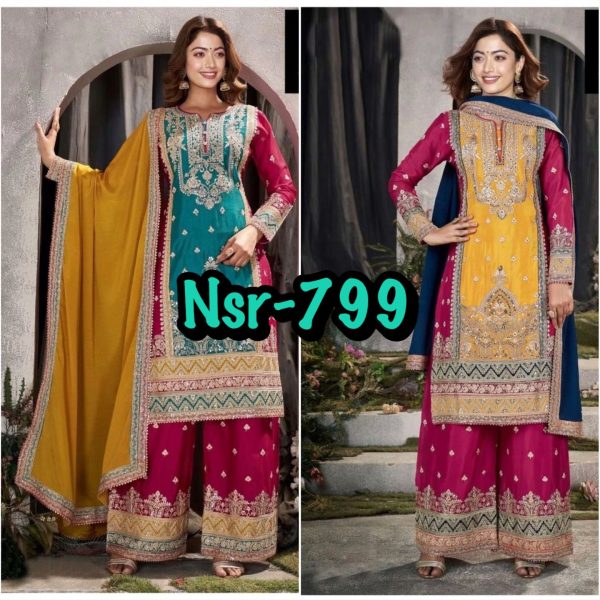 SHREE HARI NSR 799 A B DESIGNER SALWAR SUITS