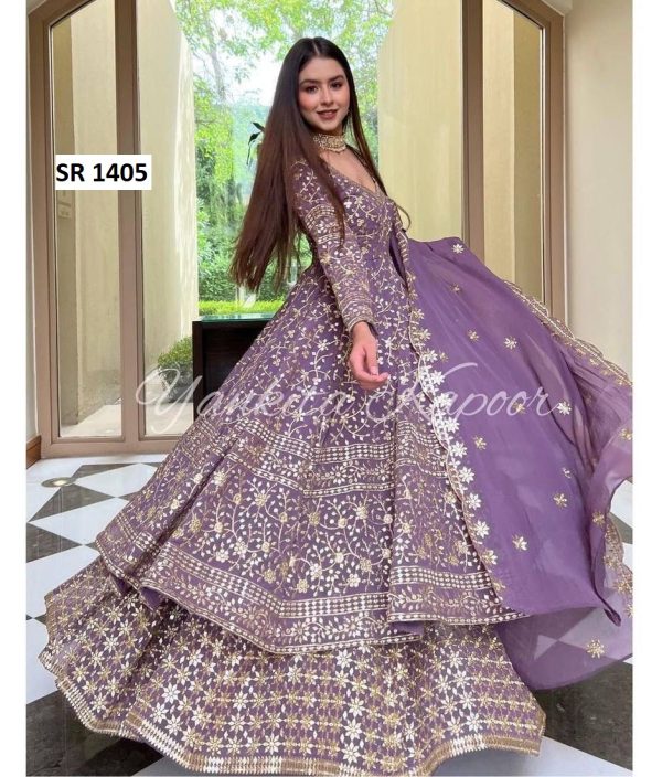 SHREE HARI SR 1405 B DESIGNER TOP LEHENGA