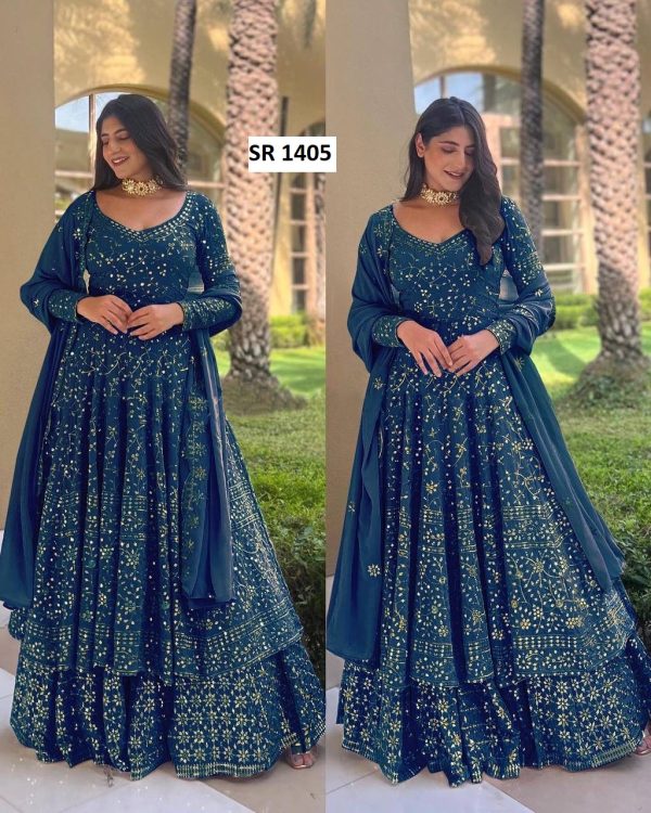 SHREE HARI SR 1405 C DESIGNER TOP LEHENGA