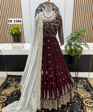 SHREE HARI SR 1584 D DESIGNER GOWN WHOLESALE