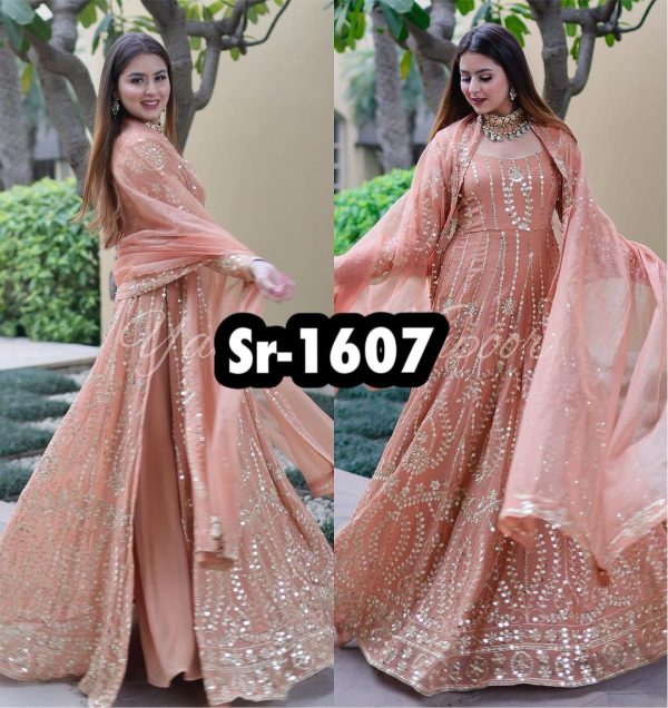 SHREE HARI SR 1607 DESIGNER TOP PLAZZO