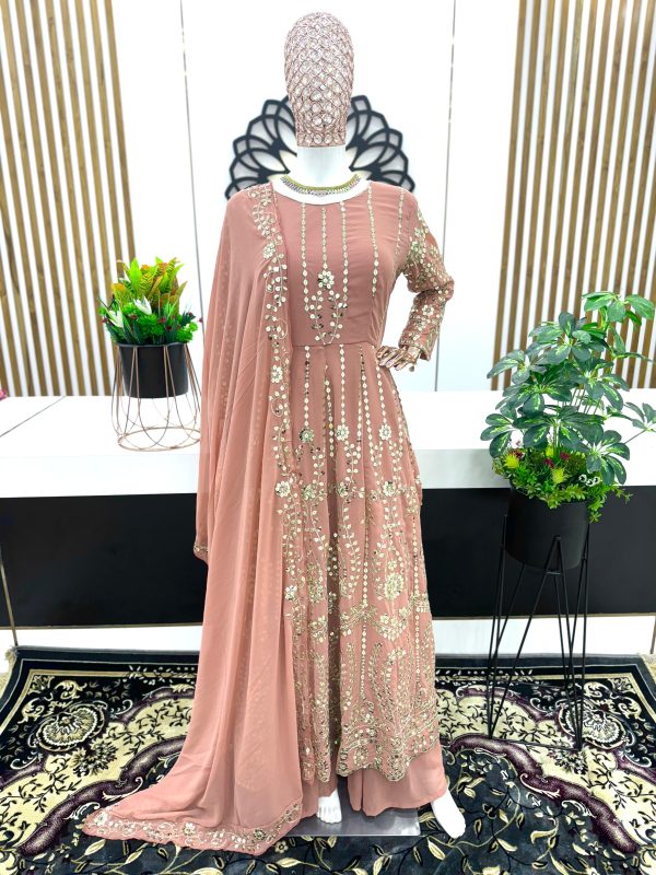 SHREE HARI SR 1607 DESIGNER TOP PLAZZO