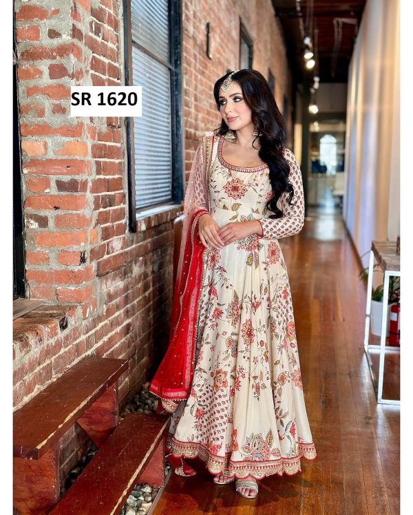 SHREE HARI SR 1620 A DESIGNER SUITS WHOLESALE