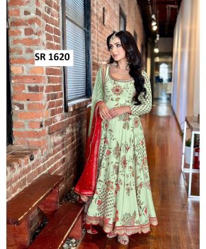 SHREE HARI SR 1620 B DESIGNER SUITS WHOLESALE