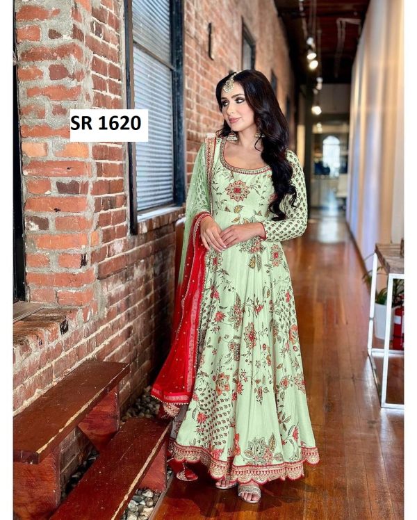 SHREE HARI SR 1620 B DESIGNER SUITS WHOLESALE