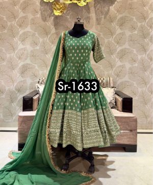 SHREE HARI SR 1633 DESIGNER GOWN WHOLESALE