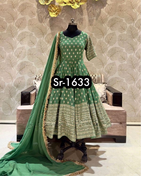 SHREE HARI SR 1633 DESIGNER GOWN WHOLESALE