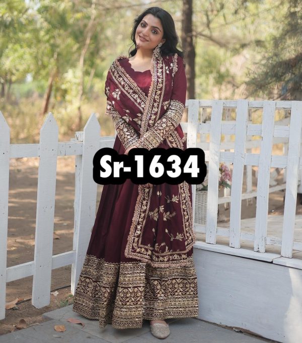 SHREE HARI SR 1634 DESIGNER GOWN WHOLESALE