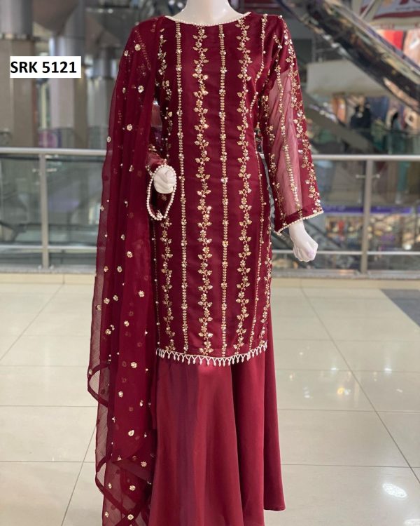 SHREE HARI SRK 5121 B DESIGNER SUITS WHOLESALE