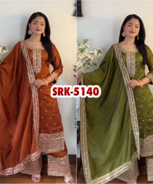 SHREE HARI SRK 5140 A B DESIGNER SUITS WHOLESALE