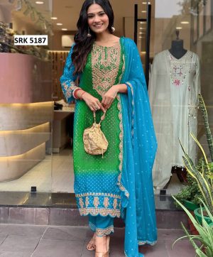 SHREE HARI SRK 5187 B DESIGNER SALWAR SUITS