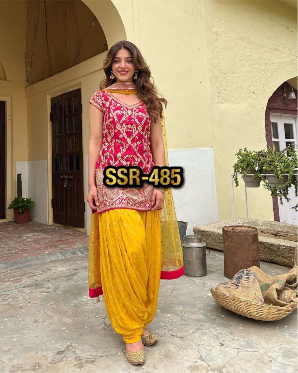 SHREE HARI SSR 485 DESIGNER SUITS WHOLESALE