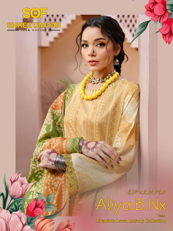 SHREE OM FAB ALIYA B NX VOL 1 WHOLESALE