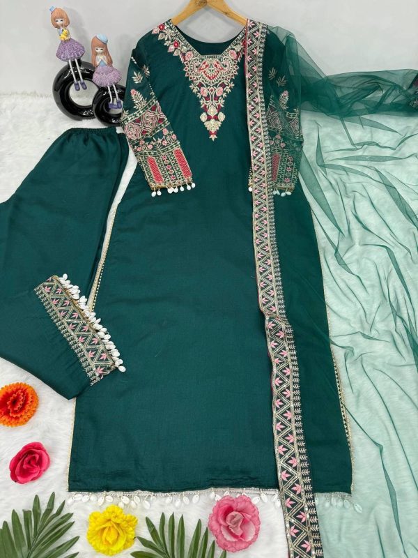 SHREE TEXTILE ST 170 A DESIGNER SUITS WHOLESALE