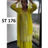 SHREE TEXTILE ST 176 A DESIGNER TOP PLAZZO