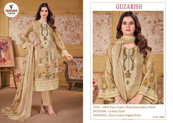 VANDANA FASHION GUZARISH VOL 1 WHOLESALE